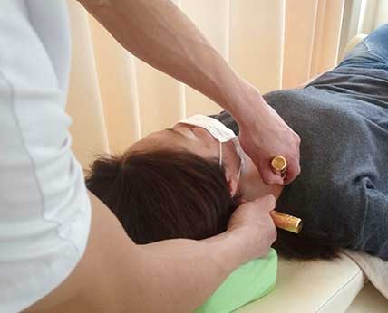 内臓施術中の写真